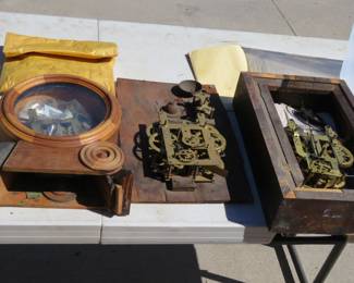 Lot 179. Two big clocks for parts