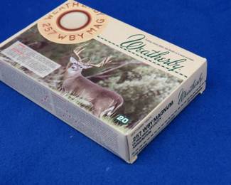 Lot 235. 20 Weatherby 257 WBY Magnum rounds