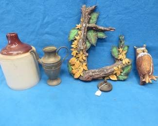 Lot 154. Coffee pot with dragon spout (no lid), shoulder jug, and more