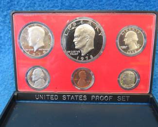 Lot 29. 1978 S US Proof Set