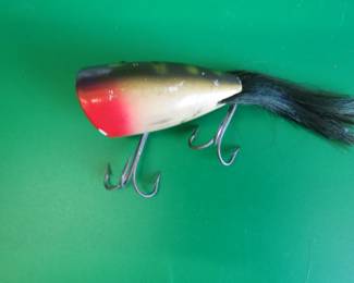 Lot 292. Vintage CCBC 2 1/4"Plunking Dinger in a frog color 1939-1953 with glass eyes