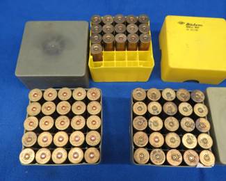 Lot 274. 66 mixed 12-gauge rounds believed to be all 4-shot