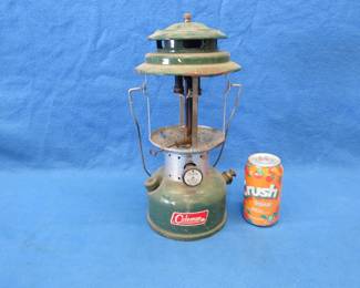 Lot 58. 1968 Coleman 220F double-mantle lantern with no globe