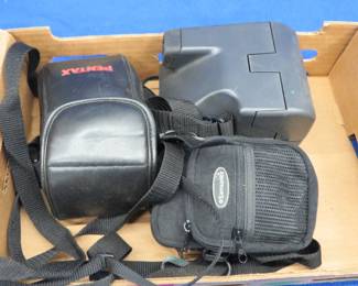 Lot 372. Three cameras