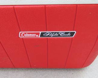 Lot 244. Coleman cooler