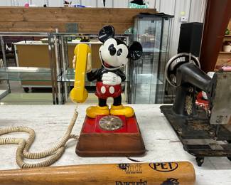 Disney Mickey Mouse Rotary Dial Phone