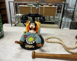Disney Goofy Animated Talking Push Button Phone