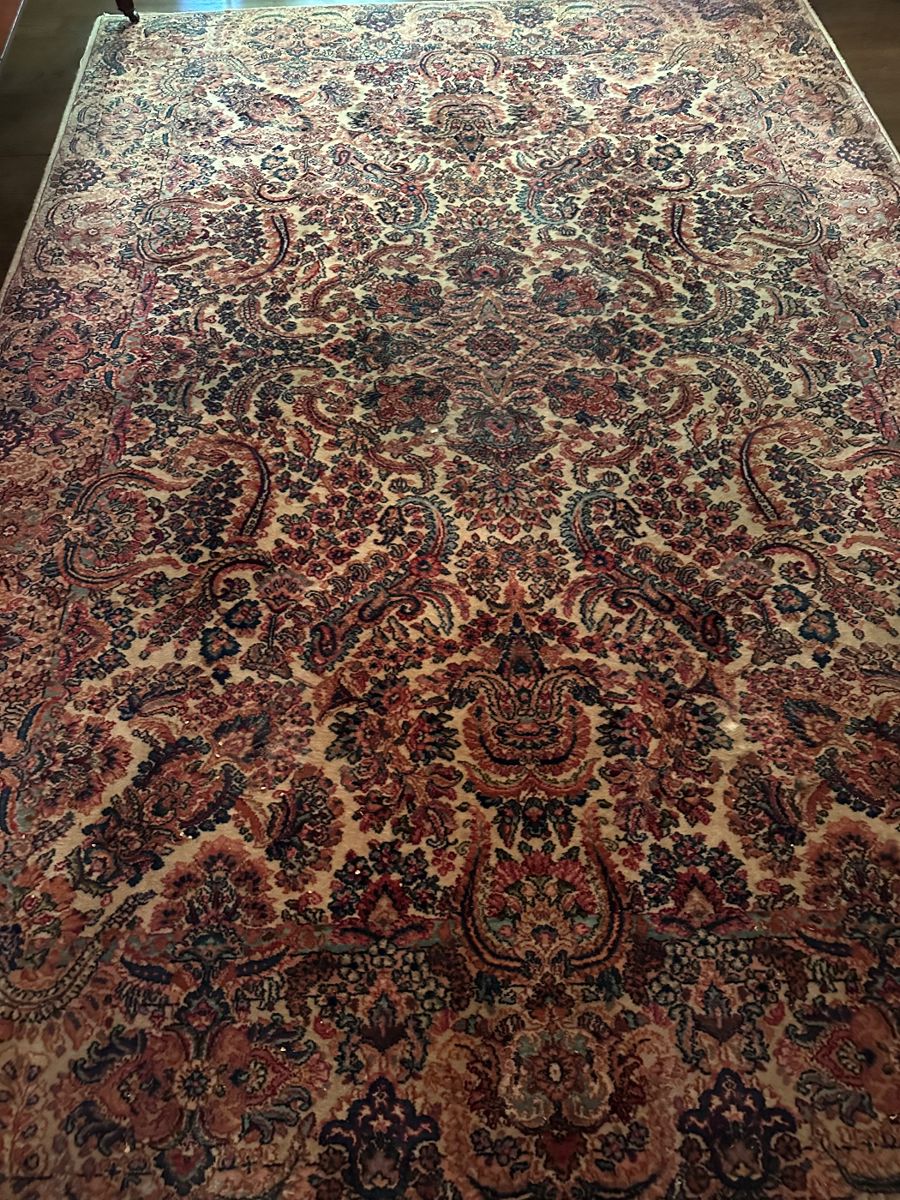 Karistan wool carpet 9 x 10