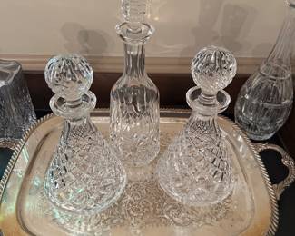 Waterford decanters