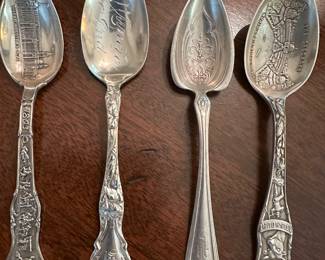 Sterling silver spoons