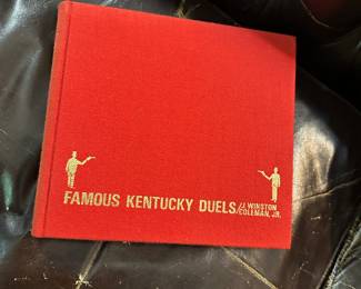 “Famous Kentucky Duels” book by J. Winston Coleman Jr.