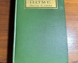  “Back Home” first edition signed by Irvin Cobb