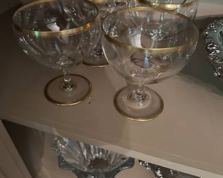 Gold rim crystal (6)