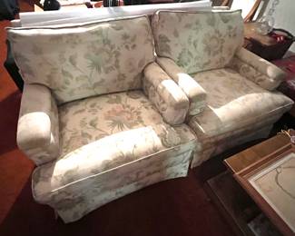 119. Pair of Upholstered Arm Chairs