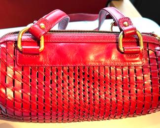 89. Cole Haan Woven Handbag