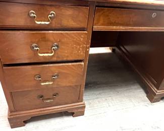 115. Vintage 9 Drawer Desk