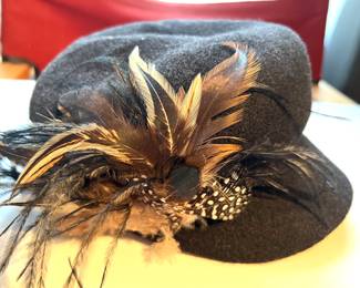 84. Angus T Cap w/ Feather