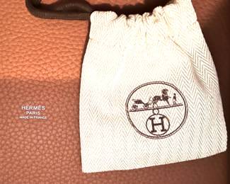 59. Vintage Hermes Picotin Bucket Bag Extra Large Size 