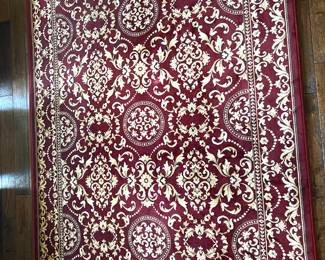 35. Red & Gold Rug (63" x 88")