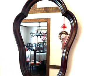 33. Mirror w/ Wood Frame (20" x 36")