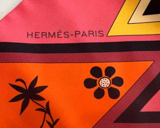142. Hermes Animal Scarf Extra Long
