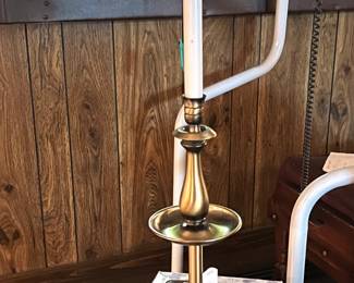 137. Brass Floor Lamp