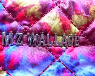 98. MZ Wallace Multicolor Quilted Tote w/ 2 Pouches