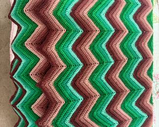 Chevron Afghan