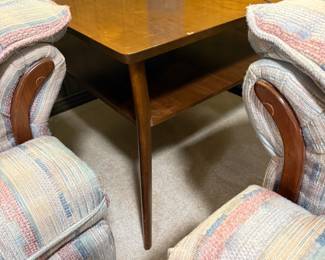 Larger Square Mid Century Modern table 