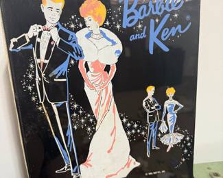 Vintage 1960's Barbie And Ken case