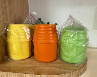 Vintage Tupperware measuring cups