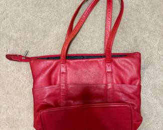 Wilson's leather red Tote