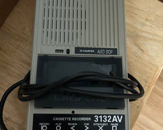 Vintage Cassette Recorder