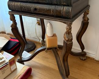 Vintage Book Table with drawer
