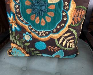 Embroidered Pillow