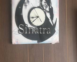 Vintage Sinatra Clock