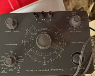 Condenser Checker by Heathkit