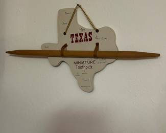 Texas Toothpick Novelty 