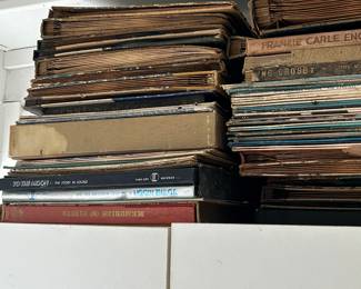 Tons of vintage records
