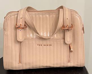  Ted Baker London Pink Blush Shoulder Bag Butterfly-Pattern-Lined