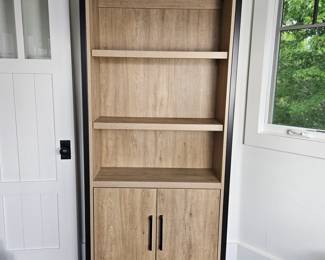 Modern Bookshelf with Storage