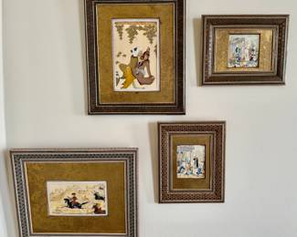 The two large art pieces on the left are sold.