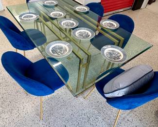 Beautiful glass table