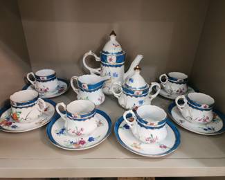 Limoges china tea set