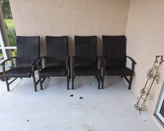Cindy Crawford Home wicker chairs