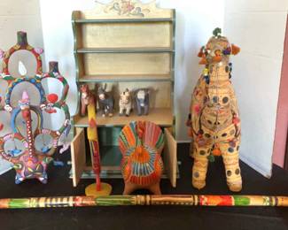Hand Crafted Animals Art Pieces
