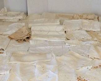 Vintage Linens Crochet, Tatting