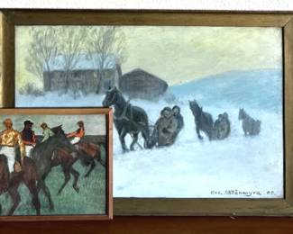 Horseback Paintings Edgar Degas
