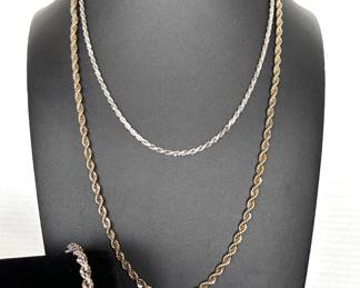 Sterling Necklaces Bracelet
