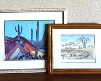 Desert Landscape Art Omar Andreen